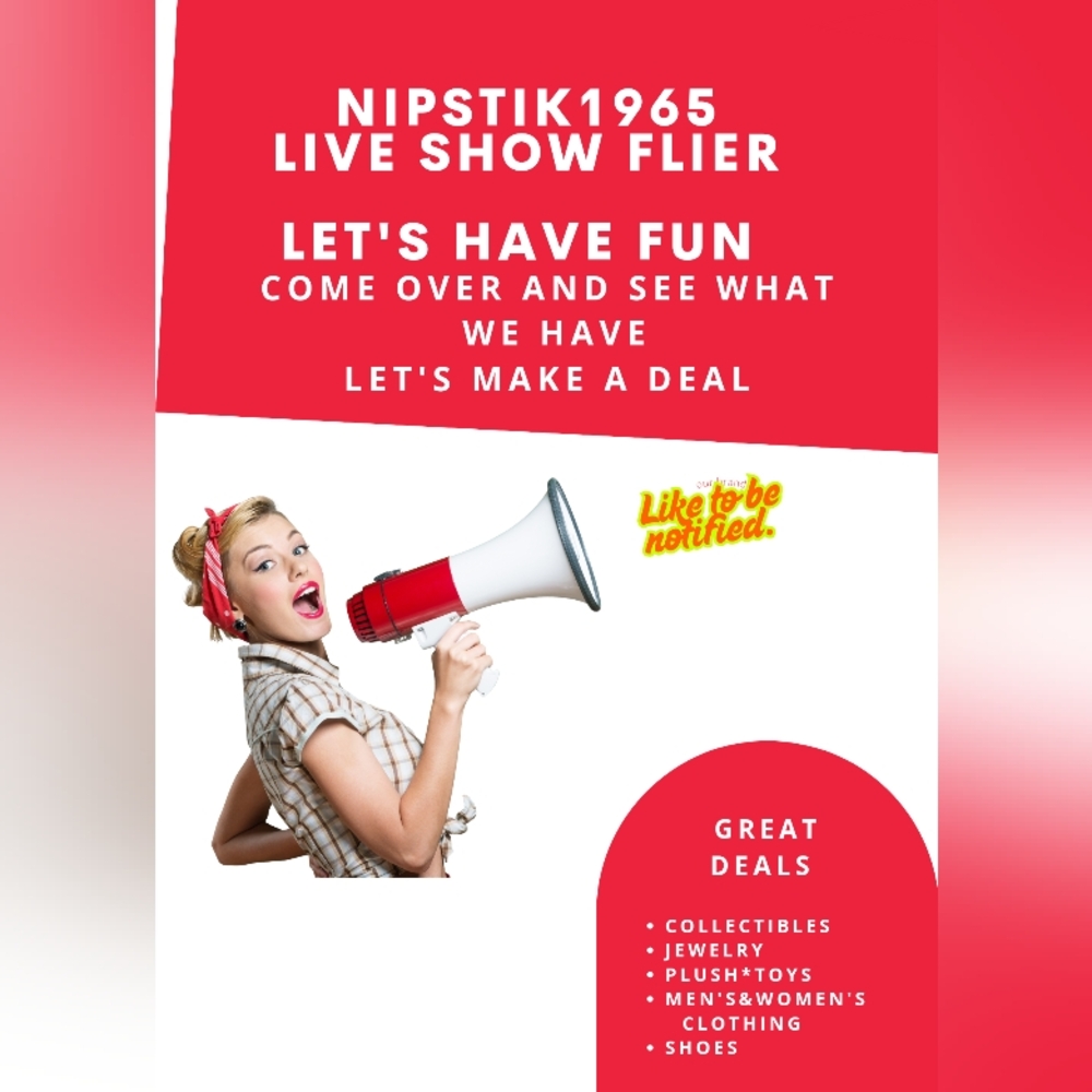 Like This To Be Notified For Upcoming LIVE Show Coming Soon